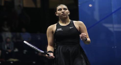 فريدة محمد تتأهل إلى نهائي بطولة موريشيوس المفتوحة للاسكواش